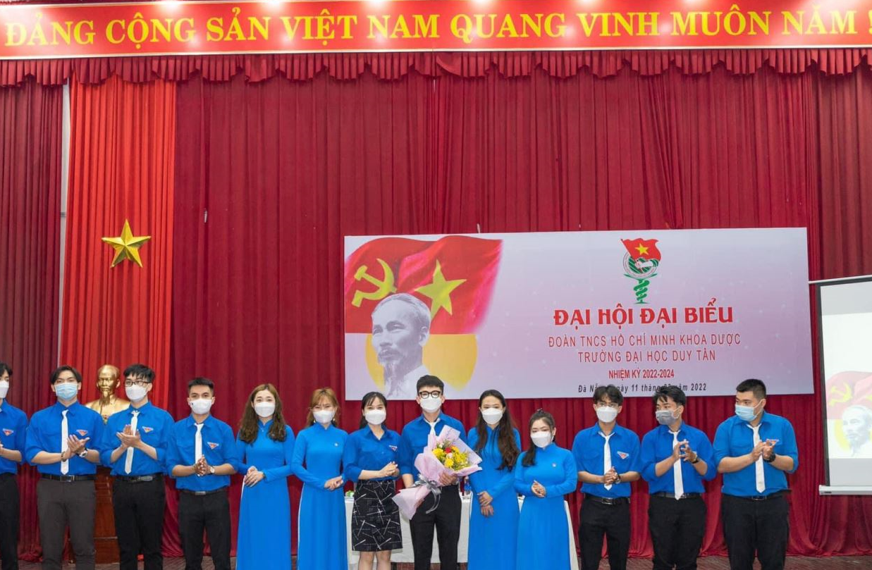 Đại hội đại biểu Đoàn TNCS Hồ Chí Minh Khoa Dược- Đại học Duy Tân Nhiệm kỳ 2022-2024